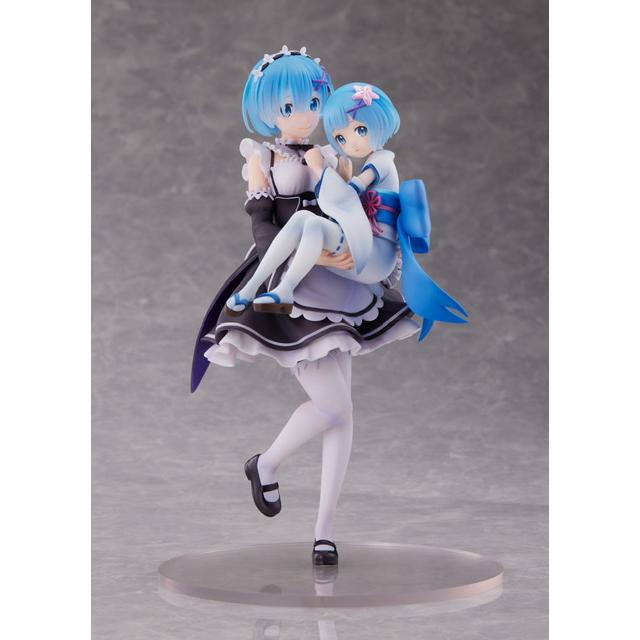新品 Re:ゼロから始める異世界生活 フィギュア レム＆幼少期レム S