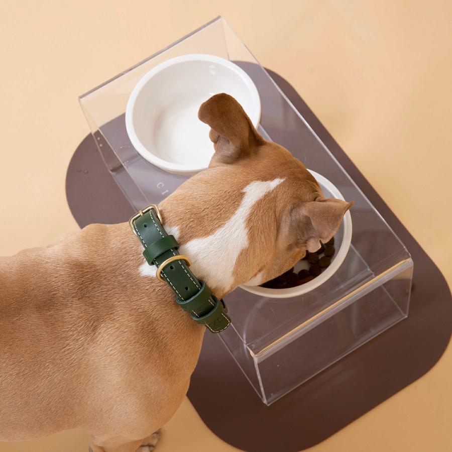 犬 ペット フードボウル 大型犬用 食器台 ランチョンマット エサ皿 エサ入れ 陶器 フード ボウル ボール アクリルフードスタンド ｜ citydog シティドッグ｜citydog｜14