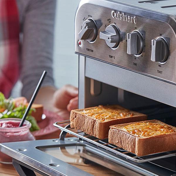 あすつく クイジナート Cuisinart ノンフライオーブントースター TOA29SJシルバー オーブントースター ノンフライオーブン EA330057シティネットYahoo