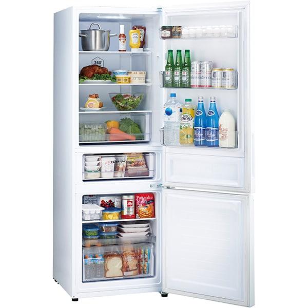 標準設置料込】 冷蔵庫 326L JR-NF326B (W) スノーホワイト 白 冷凍 