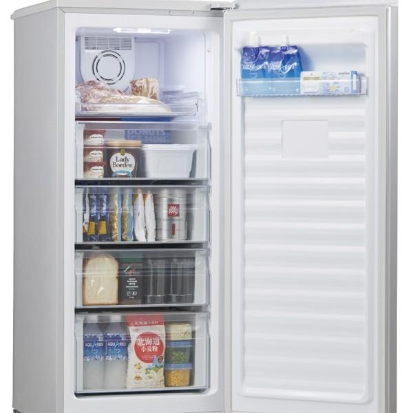 冷凍庫 ストッカー 小型 ハイアール 冷凍庫のみ 家庭用冷凍庫 家庭用フリーザー Jf Nuf138b S シルバー 銀 前開き 安い シティネットpaypayモール店 通販 Paypayモール