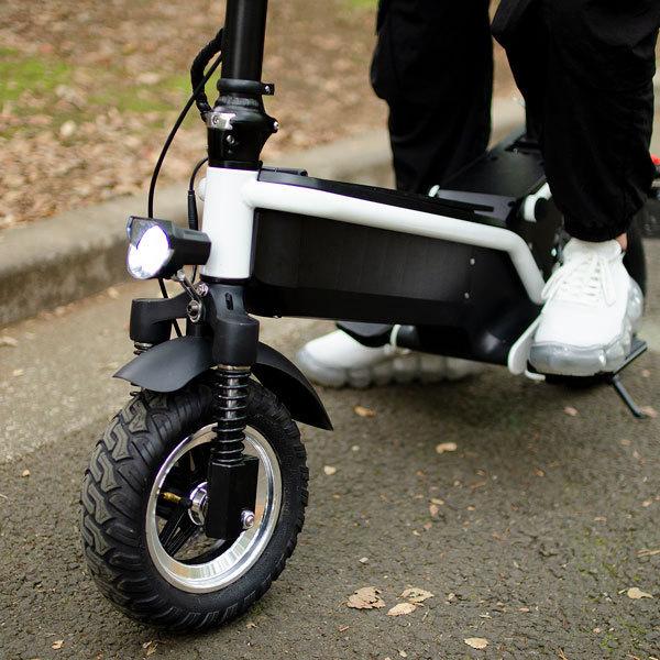 直送 公道走行可能 折り畳み 原付 電動バイク EV Scooter E1 500W 電動スクーター 折りたたみバイク 電気 原付バイク 運転免許証が必要｜citygas｜08