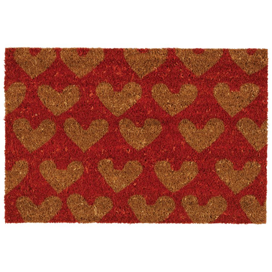 ココマット ハート 屋外用 玄関マット お店 サロン オフィス ココナッツ素材 シンプルハート かわいい Mrf シティネットプラザ 通販 Yahoo ショッピング