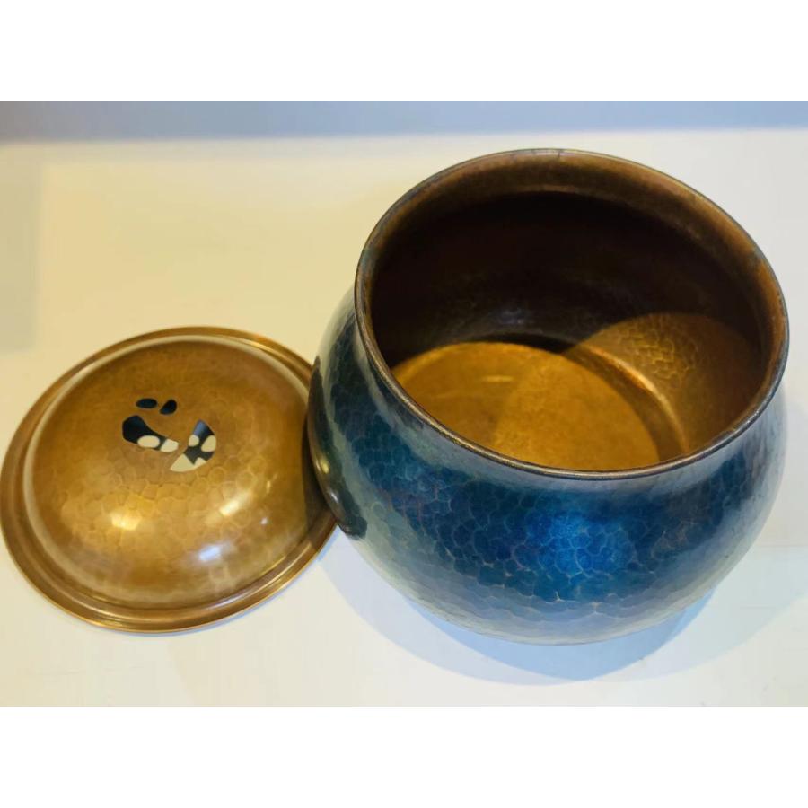 玉川堂 紫金色 鎚肌銅製 茶器揃 3点セット : Civil Life ペット用品 