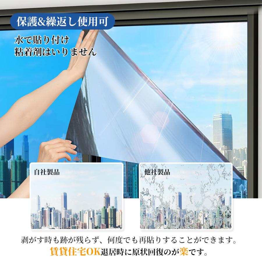 窓ガラス フィルム 目隠し シート はがせる 90cmx2m 6色 窓断熱 窓ガラス フィルム 目隠し シート はがせる 90cmx2m 6色 窓断熱