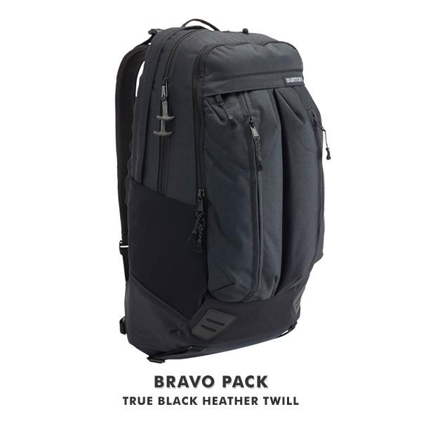 （送料無料＆お取寄せ） バートン（BURTON） BRAVO PACK TRUE BLACK HEATHER TWILL 29L バックパック リュック デイパック 13645100010｜ciz｜02