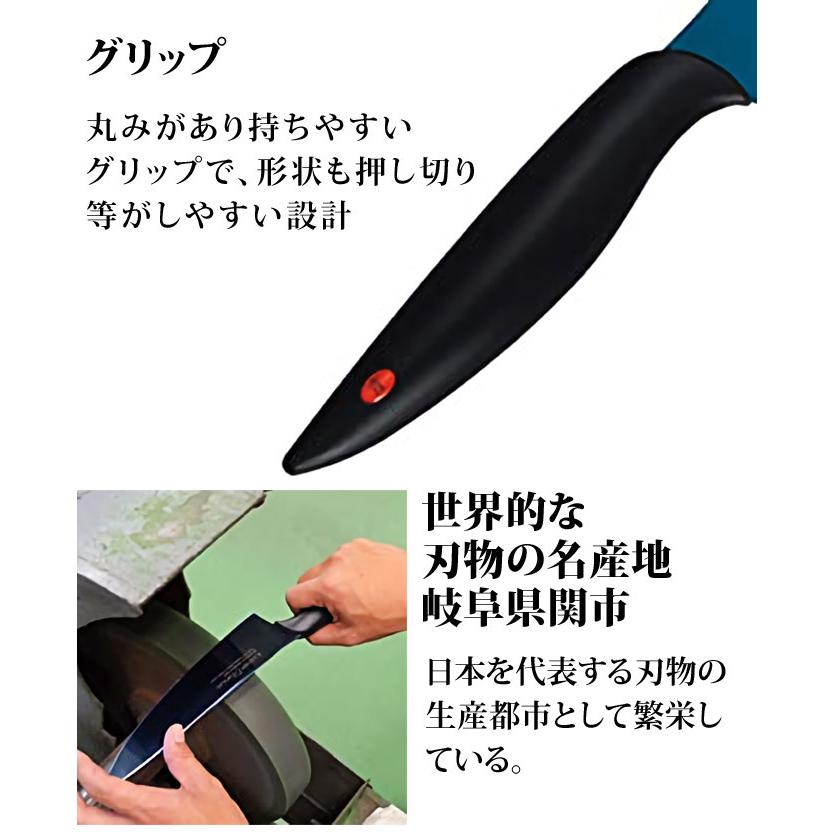 包丁 日本製 cm スミカマ 霞 剣型包丁 シェフナイフ チタンコーティング Kasumi チタニウム オパール ミッドナイトブルー 全2色 2 シズ ショッピングサイト ヤフー店 通販 Yahoo ショッピング