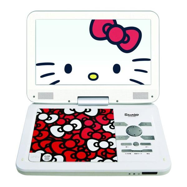 AVOX ハローキティ 10インチ ポータブルDVDプレーヤー DVD AVOX ハローキティ 10インチ ポータブルDVDプレーヤー DVD