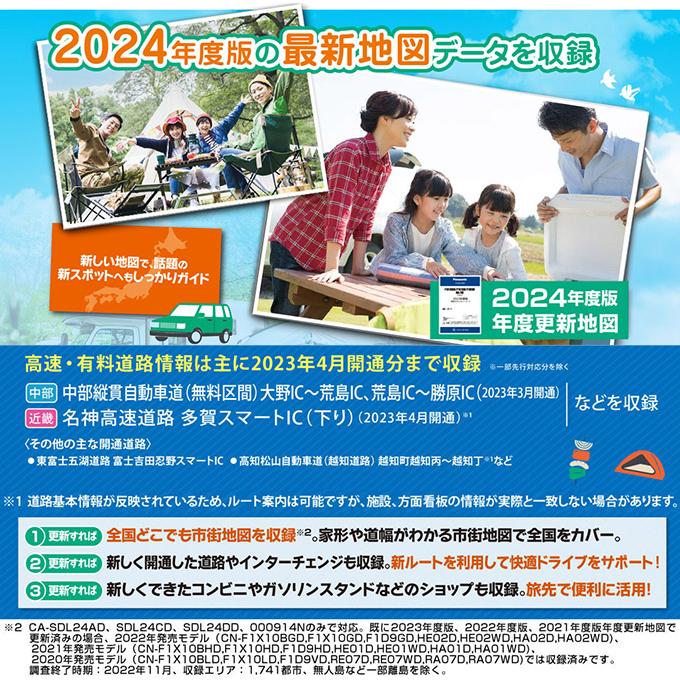 Panasonic パナソニック 地図SDHCカード 2024年度版 AS300/LS710 Panasonic パナソニック 地図SDHCカード 2024年度版 AS300/LS710