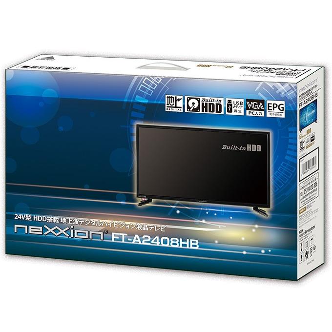 【★新品☆】【!!メーカー保証付!!】NEXXION 24インチ薄型液晶テレビ FT-2408HB　ag-ad286 ☆新品☆】【!!メーカー保証付!!】NEXXION 24インチ薄型液晶テレビ FT