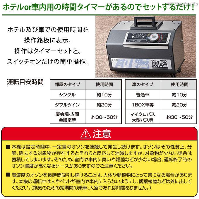 オゾン発生装置『剛腕 GWN-500S』 | 野中理化器製作所 - Powered オゾン発生装置『剛腕 GWN-500S』 | 野中理化器製作所 - Powered