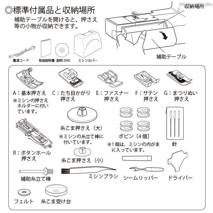 JANOME コンピュータミシン 自動糸調子 自動糸切 ジャノメ 電動ミシン 