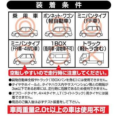 タイヤチェーン （お取寄せ） AMS（アムス） かんたん君ワンタッチネットチェーン特殊鋼亀甲タイプ KM-90 タイヤチェーン｜ciz｜05