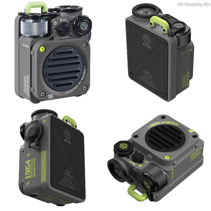 MUZEN ブルートゥーススピーカー Bluetooth 防水 小型 MUZEN ブルートゥーススピーカー Bluetooth 防水 小型
