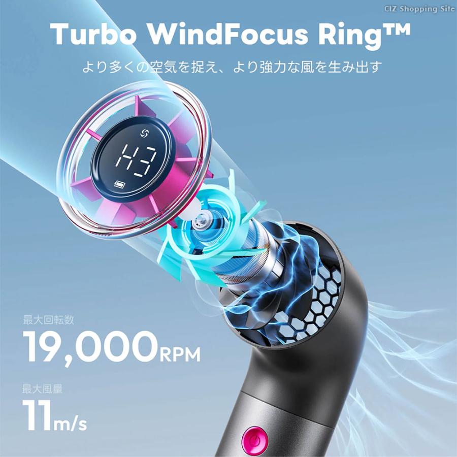 ハンディファン aecooly エークーリー 小型 扇風機 手持ち