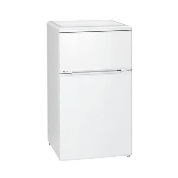冷蔵庫 2ドア (送料無料＆お取寄せ) ユーイング（U-ING） 冷凍冷蔵庫 88L 直冷式 冷蔵庫 冷凍庫 UR-D90F-W