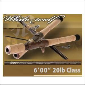 ロデオクラフト　ホワイトウルフ　20lbクラス ロデオクラフト フォーナインホワイトウルフ6'00