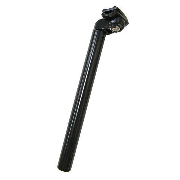 自転車 シートポスト Asahi 送料無料 新品 アサヒ ブラック アルミシートポスト300mm