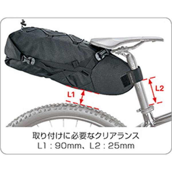 自転車 バッグ TOPEAK トピーク TPK バックローダー 15L ブラック BAG41105|cjc|02