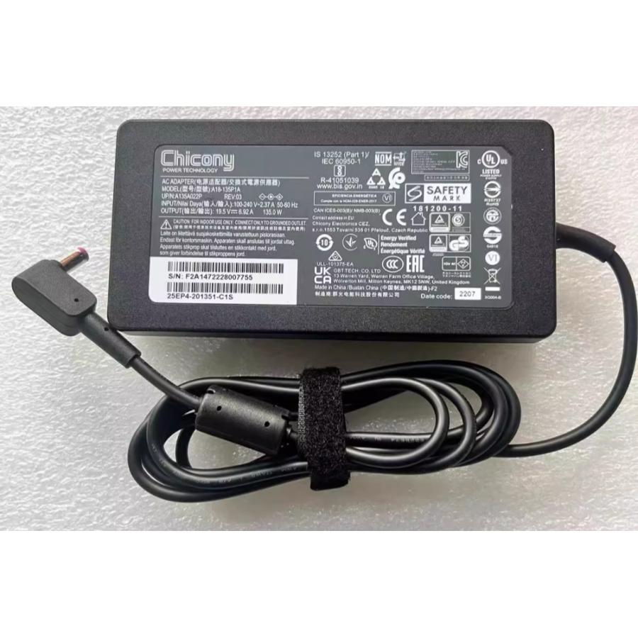 ☆新品 MSI MS-1799 電源、ACアダ プター 19.5V6.92A 135W 電源コード