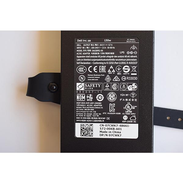 新品 Dell Inspiron 16 Plus 7630 ACアダプタ 19.5V 6.7A 7.4mm*5.0m