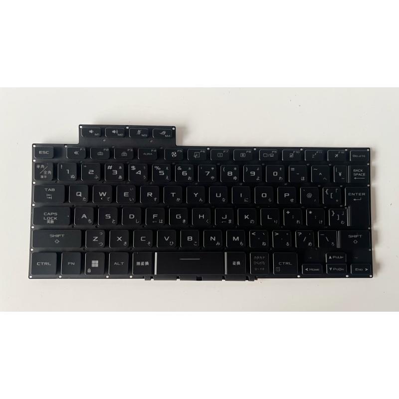 ☆純正新品☆ ASUS ROG Flow X16 GV601 等用 日本語キーボード 七色