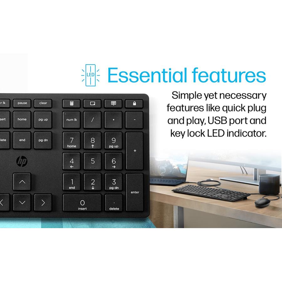 純正新品 HP Wired Desktop 320K Keyboard 日本語 キーボード 純正新品 HP Wired Desktop 320K Keyboard 日本語 キーボード
