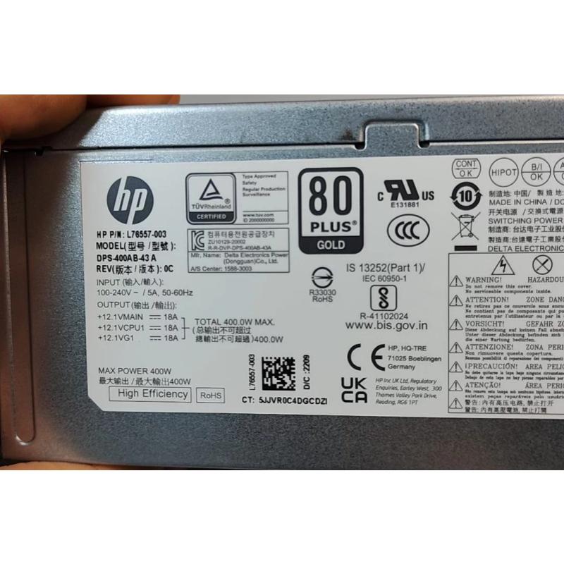 ☆純正新品☆DPS-400AB-43 A L76557-003 電源ユニット 400W/80PLUS