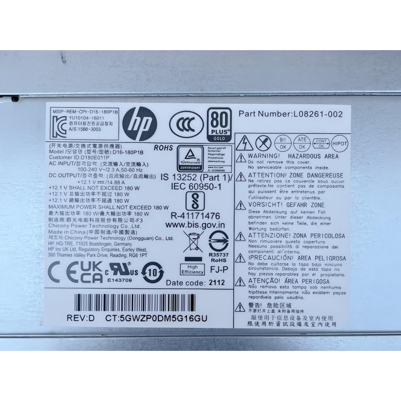 新品 HP ProDesk EliteDesk 800 600 480 280 G3 G4 電源ユニット PA-1181-6HA PCG003 D16-180P1A 901762-001 / 002 /003 /004｜cjft-store｜03