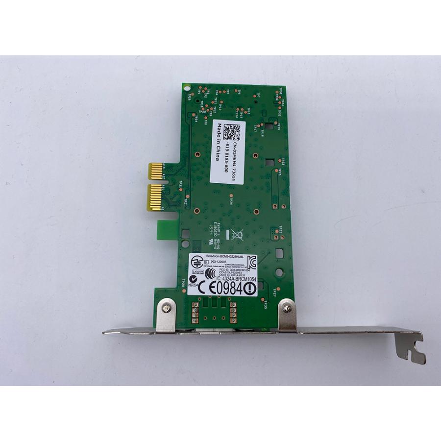 無線LANカード 新品 DELL Optiplex Precision PCI Express 無線LANカード DW1540 CN
