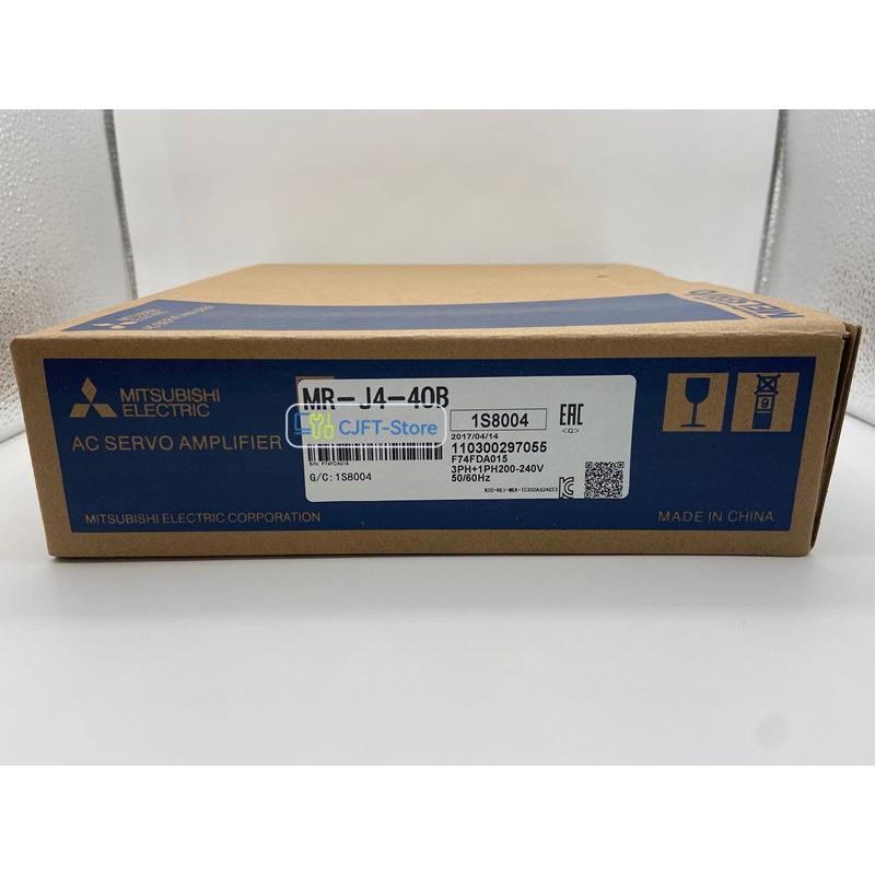 新品 MITSUBISHI/ 三菱 サーボアンプ MR-J4-40B【保証】 : CJFT-Store