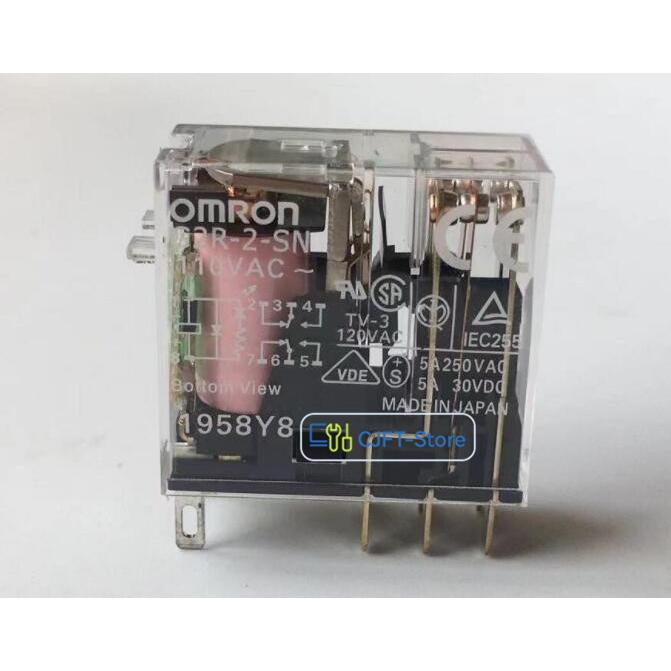 ☆ 10個入りセット 新品☆ OMRON ミニパワーリレー【G2R-2-SN ☆ 10個入りセット 新品☆ OMRON ミニパワーリレー【G2R-2-SN