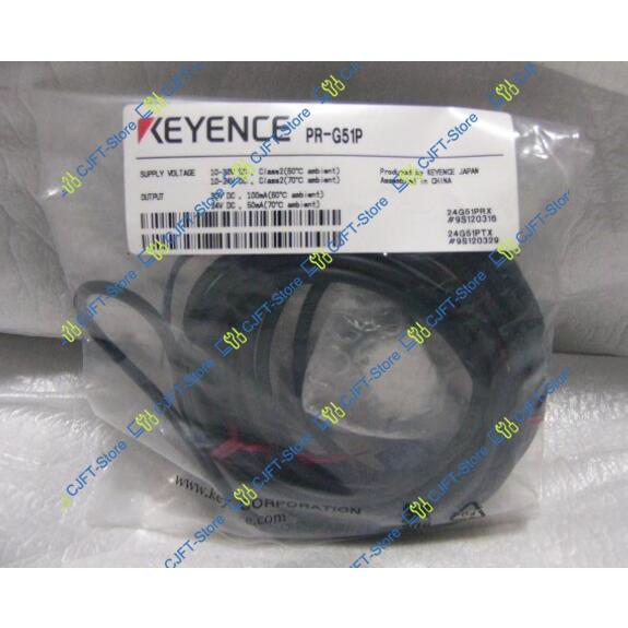 ☆ 新品 KEYENCE キーエンス PR-G51P アンプ内蔵型光電センサ : CJFT