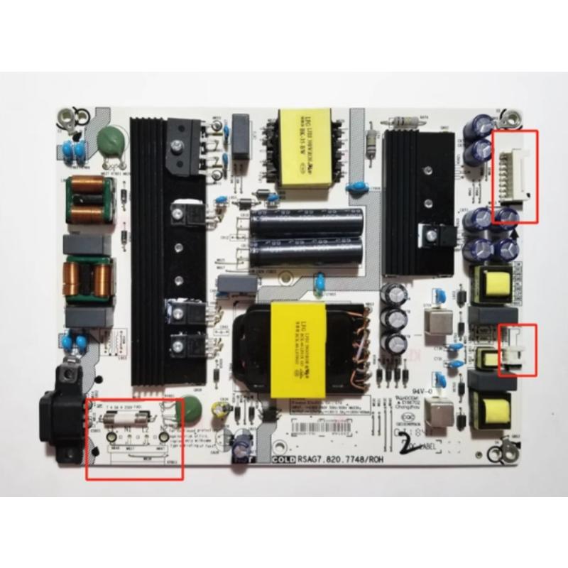 新品 RSAG7.820.7748 ROH 電源基板 東芝 REGZA 液晶テレビ 2ピン 交換