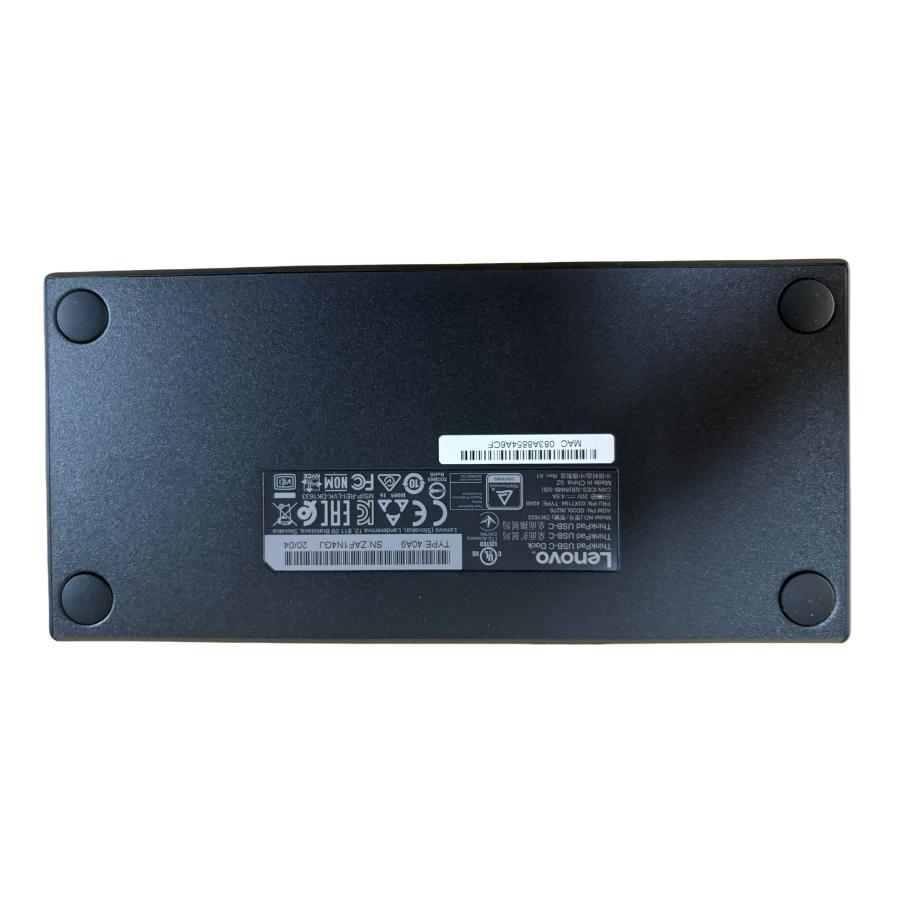 新品 thinkpad USB-C Dock ウルトラドック FRU:03X7194 X290 X280 T480