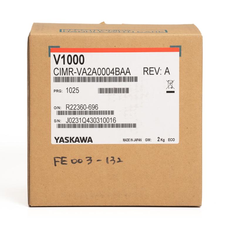 新品 YASKAWA / 安川電機 CIMR-VA2A0004BAA インバーター 【6ヶ月保証