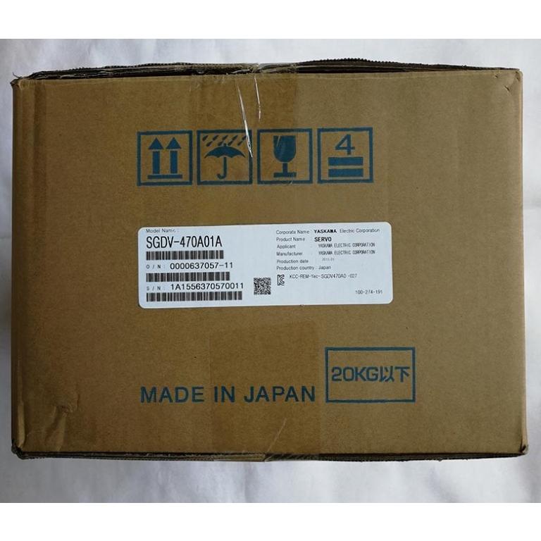 新品 安川電機 /YASKAWA SGDV-470A01A サーボドライバー【6ヶ月保証
