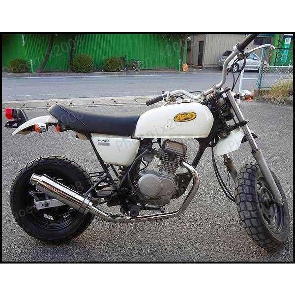 CKカスタム マフラー オールステンレス 重低音 エイプ APE50 100