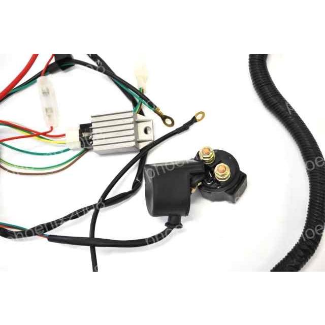 CKカスタム メインハーネス 電装部品 キット ATV バギー 日本語配線図