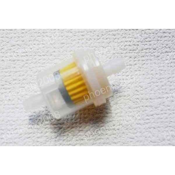 燃料フィルター ホース径 6mm 1/4inch クリア丸型 2個 バイク | CKカスタム | 02