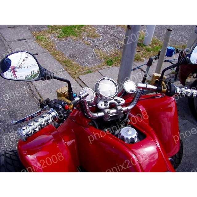 CKカスタム メーター 3連 丸型 液晶 デジタル ATV 四輪バギー トライク