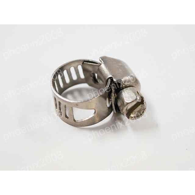 ホースバンド ホースクランプ 13mm 小口径 ステンレス ホース固定 締め付け 金具 ネジ式 園芸 バイク オイルクーラー 1個 汎用 オイルキャッチタンク ラジエター :03224a:バイクパーツショップ CK-Custom - 通販 - Yahoo!ショッピング ホースバンド ホースクランプ 13mm 小口径 ステンレス ホース固定 締め付け 金具 ネジ式 園芸 バイク オイルクーラー 1個 汎用 オイルキャッチタンク ラジエター :03224a:バイクパーツショップ CK-Custom - 通販 - Yahoo!ショッピング