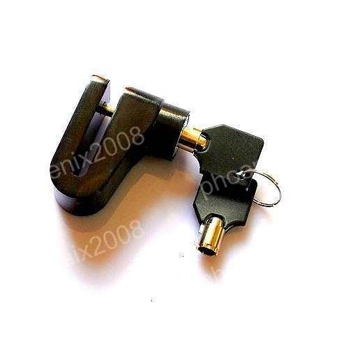 ディスクロック 黒 盗難防止 ATV モンキー ゴリラ 汎用 バイク | CKカスタム | 01