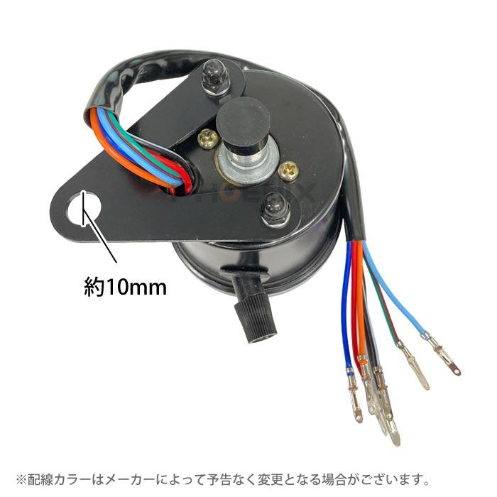 CKカスタム 機械式 スピードメーター 160km 12V 60φ LED3連 黒 CKカスタム 機械式 スピードメーター 160km 12V 60φ LED3連 黒