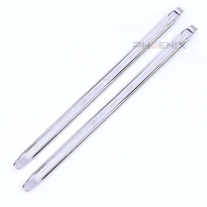 超大特価 超ロング タイヤレバー 約70cm 銀 車 バイク パンク修理 タイヤ交換工具 二輪 タイヤチェンジ 修理 クロムバナジウム鋼 700mm 2本 超人気の Www Aqtsolutions Com