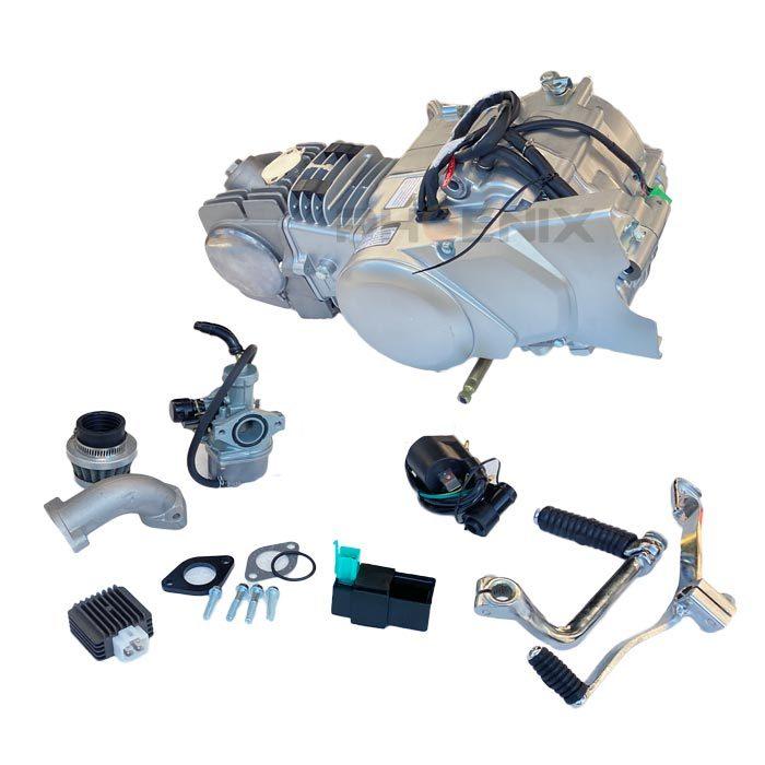 CKカスタム エンジン 本体 125cc ZONGSHEN W125-G 4スト 12V CKカスタム エンジン 本体 125cc ZONGSHEN W125-G 4スト 12V