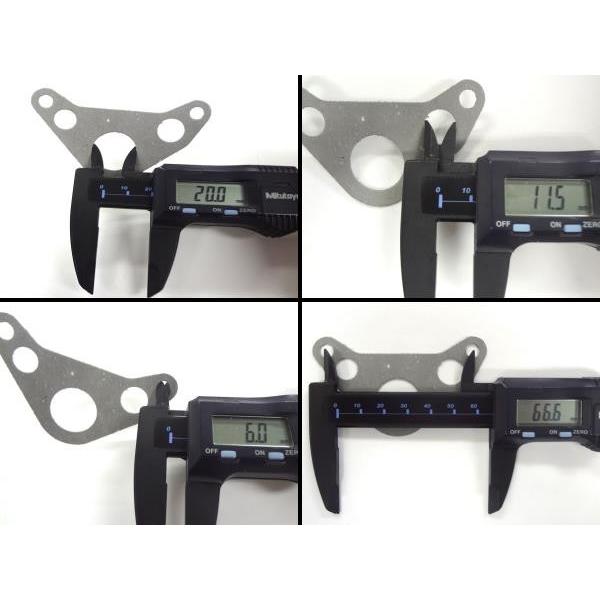 CKカスタム オイルクーラー用 ガスケット 10枚 セット 取り出し