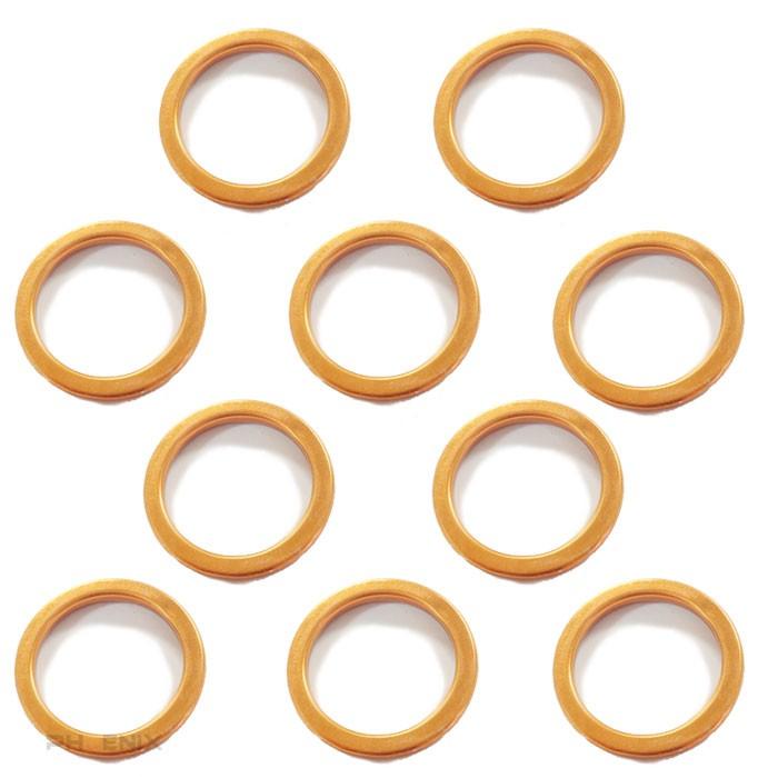 マフラーガスケット マフラー 汎用 ガスケット 外径40mm / 内径30mm 10個 バイク モンキー ゴリラ DAX等 の商品画像