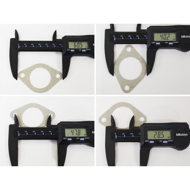 CKカスタム ガスケット 10枚入 26Φ 横型エンジン インマニ用 バイク