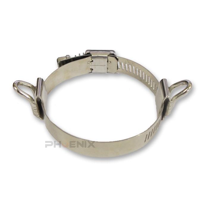 CKカスタム マフラーバンド 51mm ~ 70mm 対応 サイレンサー フック